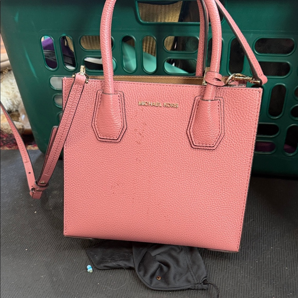 Michael Kors Pink Satchel Bag